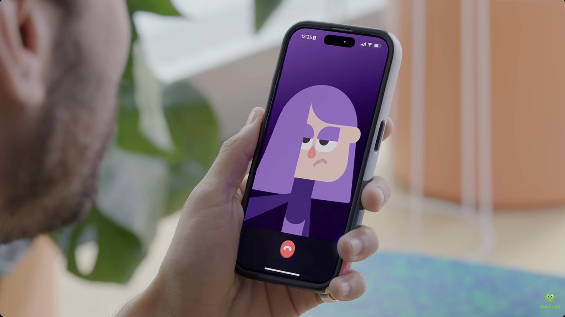 Duolingo 透過 AI 角色與互動體驗,創造個人化且具親近感的學習體驗。(圖片來源:Duolingo 官方 blog)