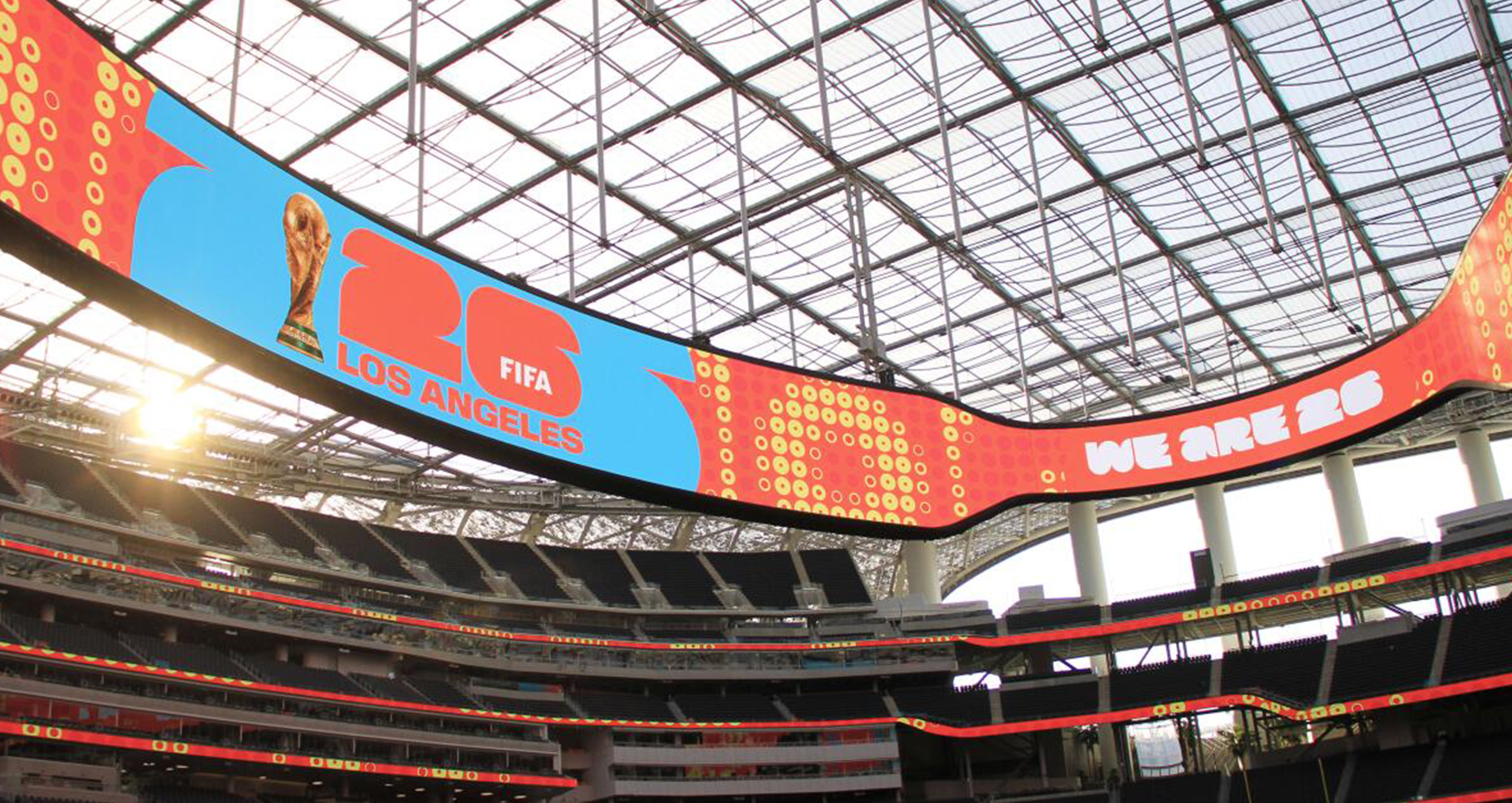 洛杉磯比賽場館 SoFi Stadium   （圖片來源：Los Angeles Times）